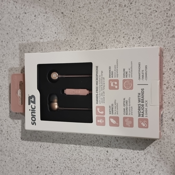 Sonic B Metal Boby Audio Earphones 